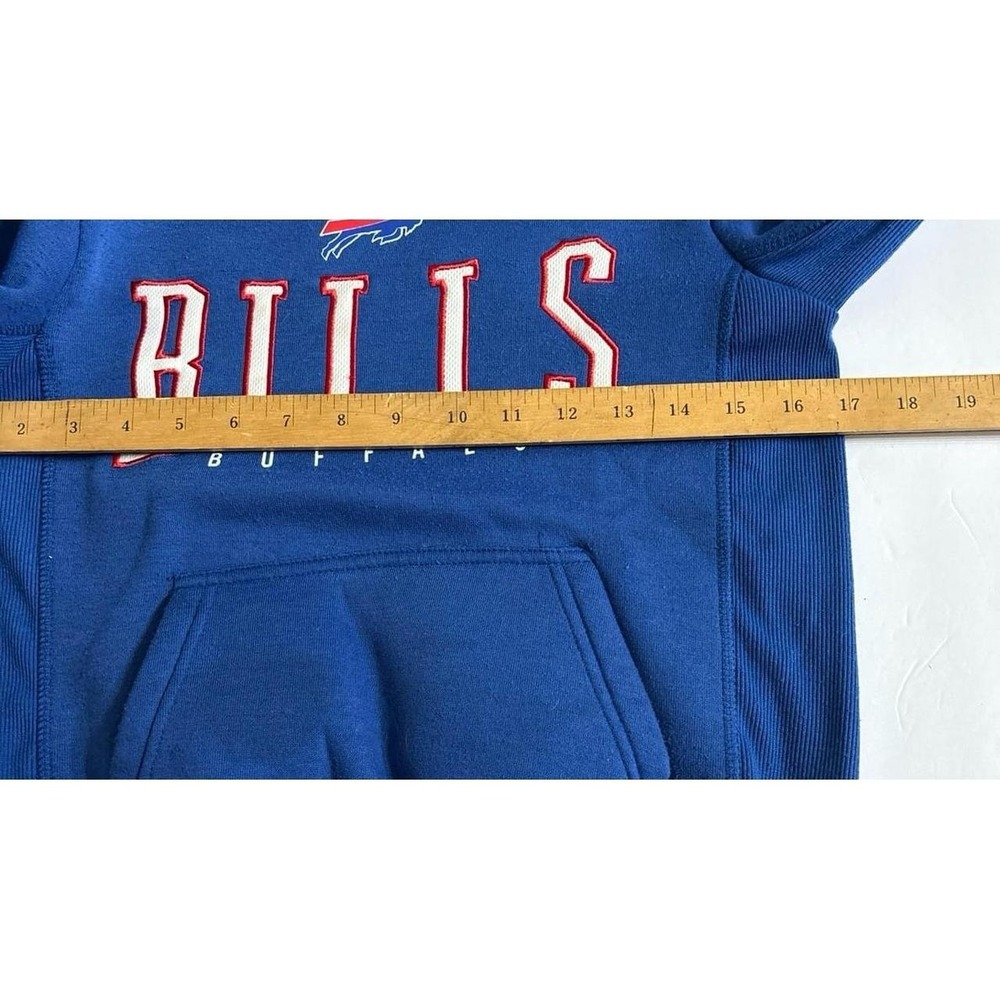 Buffalo Bills Hoodie Blue Red White Stripes (youth size) - Picture 8 of 8
